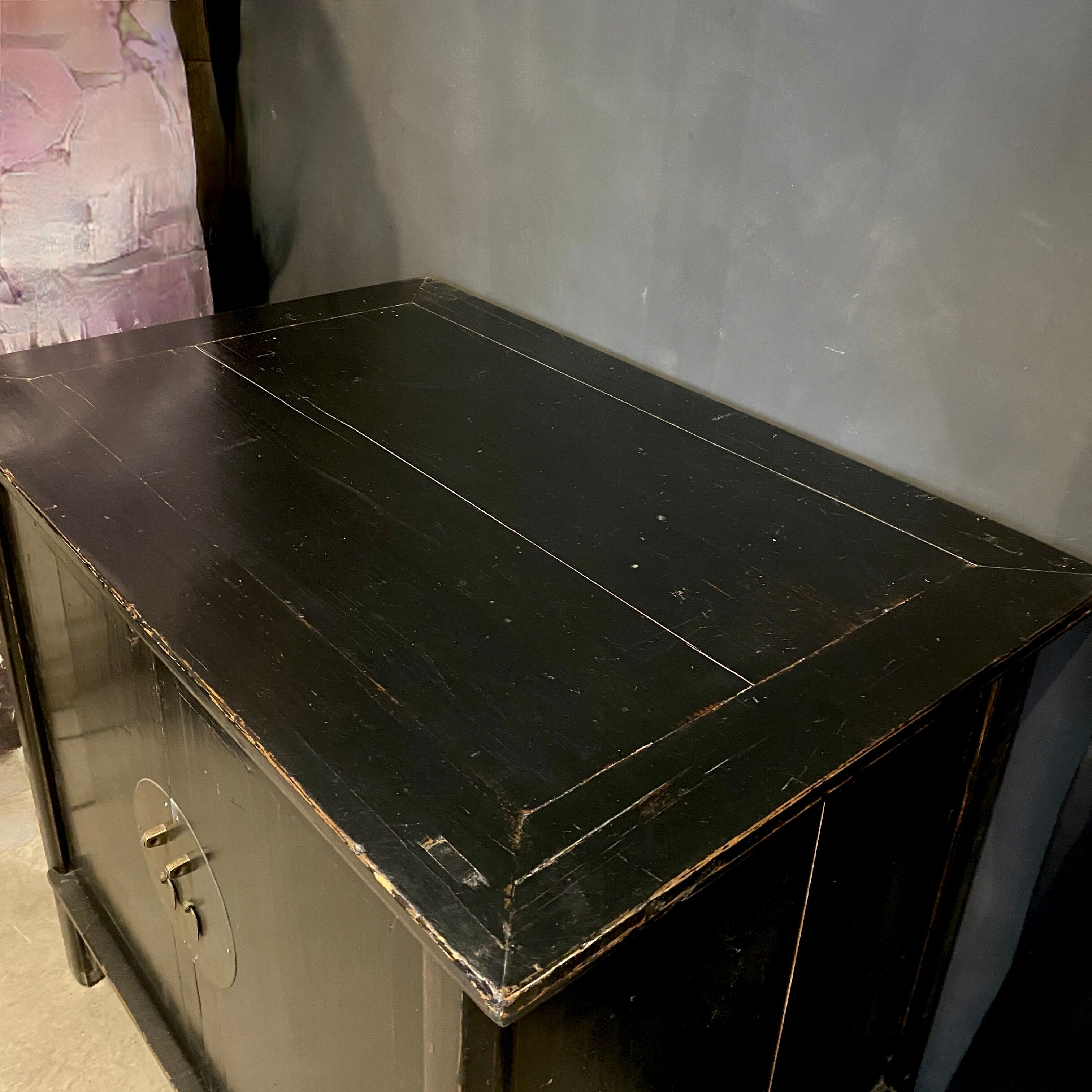 Buffet asiatique noir