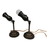 A set of antique wall lamps (they are from before 1930) from Danish NES.
