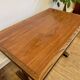 Antique solid wood bistro table – Central base