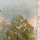 Oil on panel Landscape at the watercourse