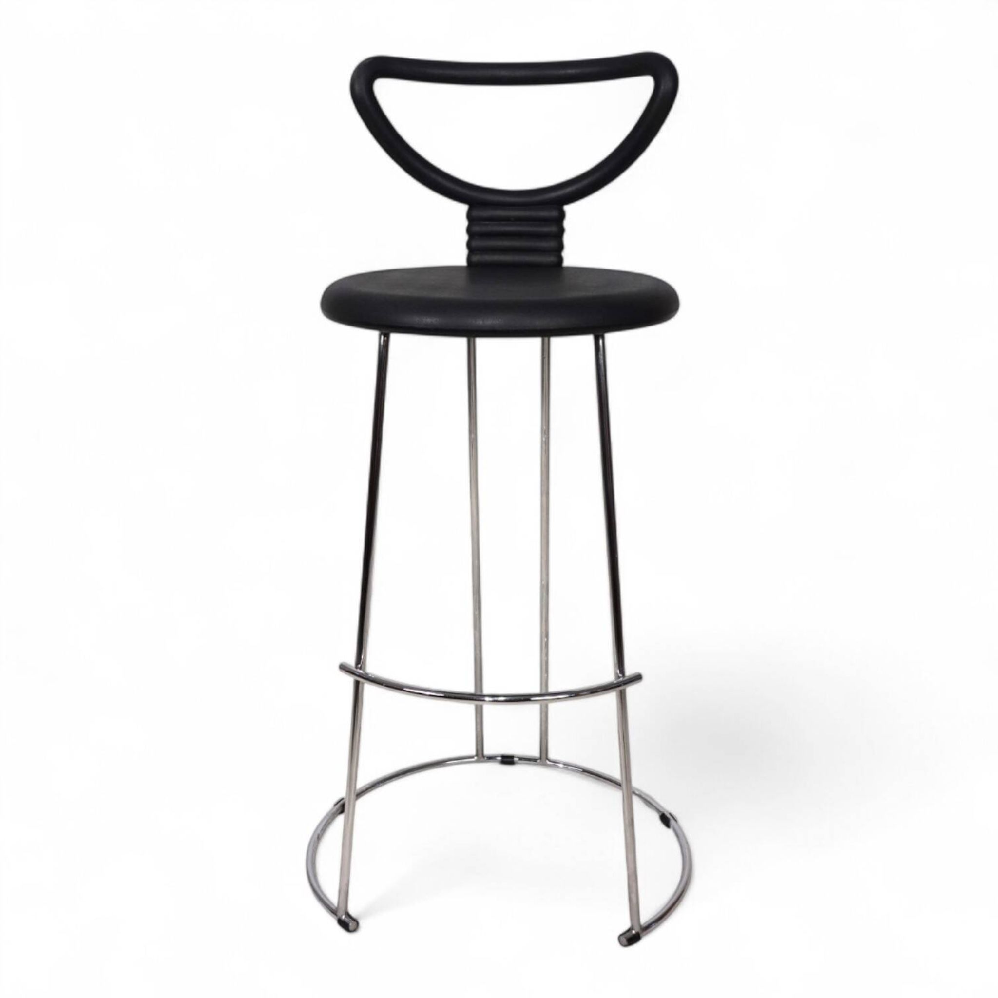 Fasem Italia 3-piece set of postmodern bar stools by Nobu Tanigawa, 1990