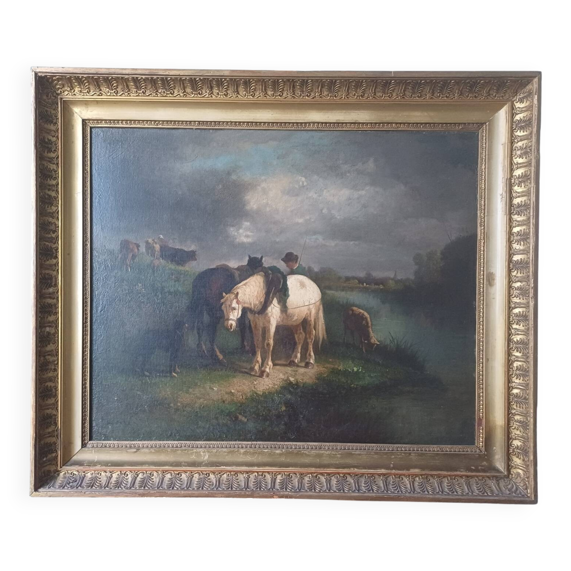 The tow horse by Antonio CORTES