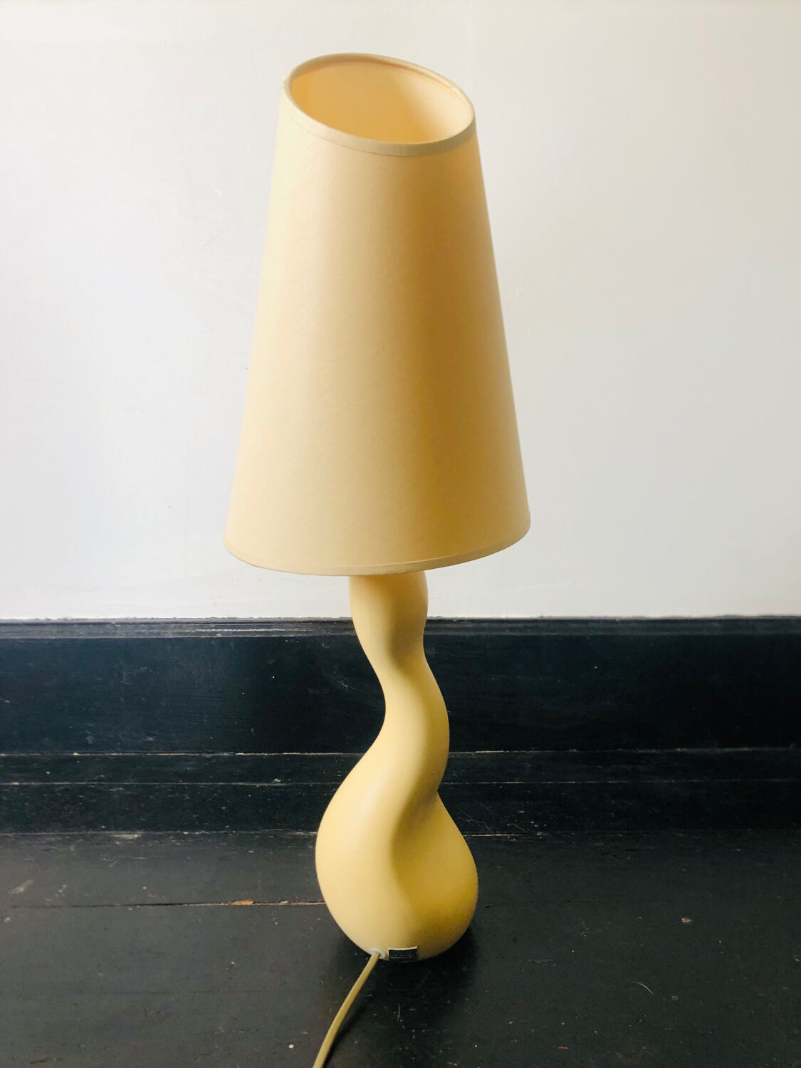 Ceramic lamp by Louis Drimmer, design