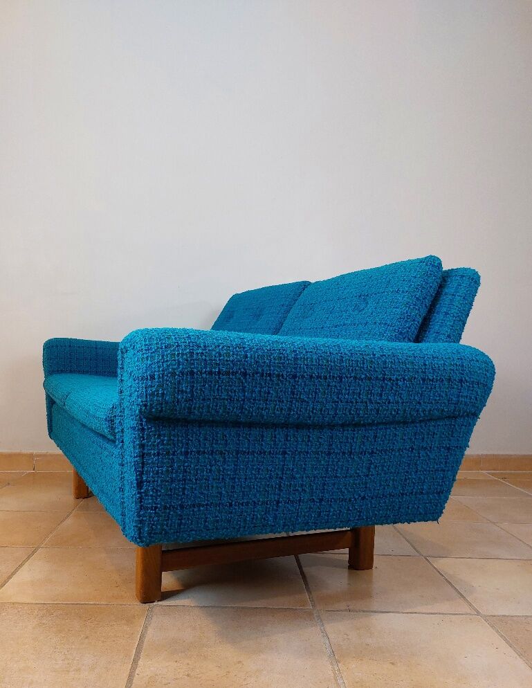 Norwegian sofa 2 seater, vintage Scandinavian 1960s
