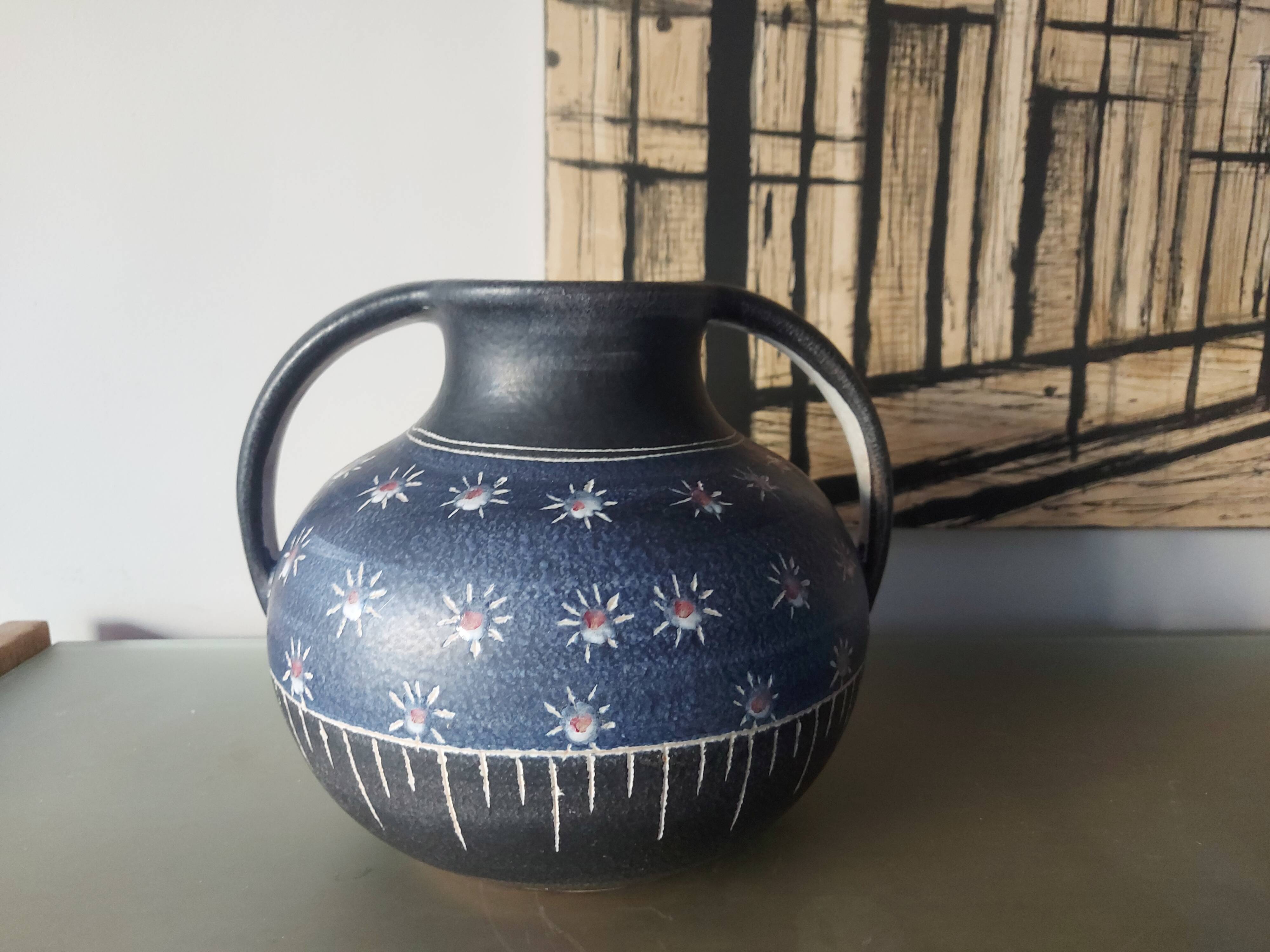 Italian ceramic vase Ita-lica Ars