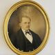 Oil painting on canvas – Portrait of a man 19th century