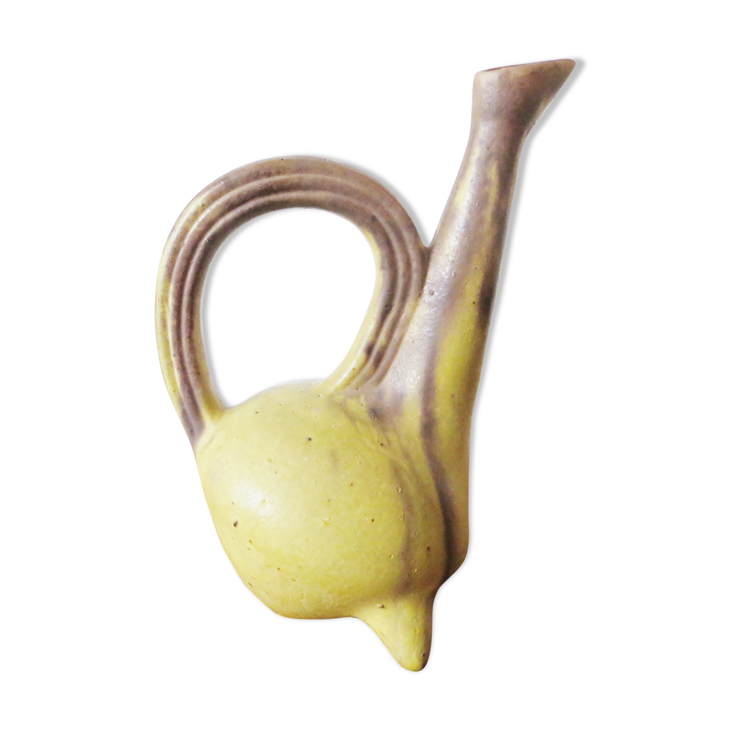Pitcher ceramic zoomorphic vallauris