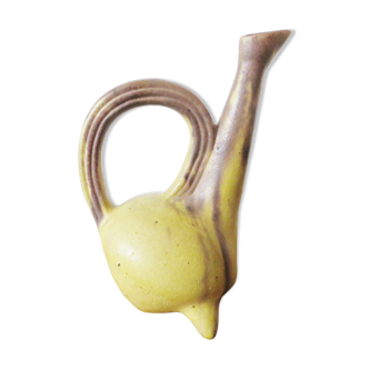 Pitcher ceramic zoomorphic vallauris