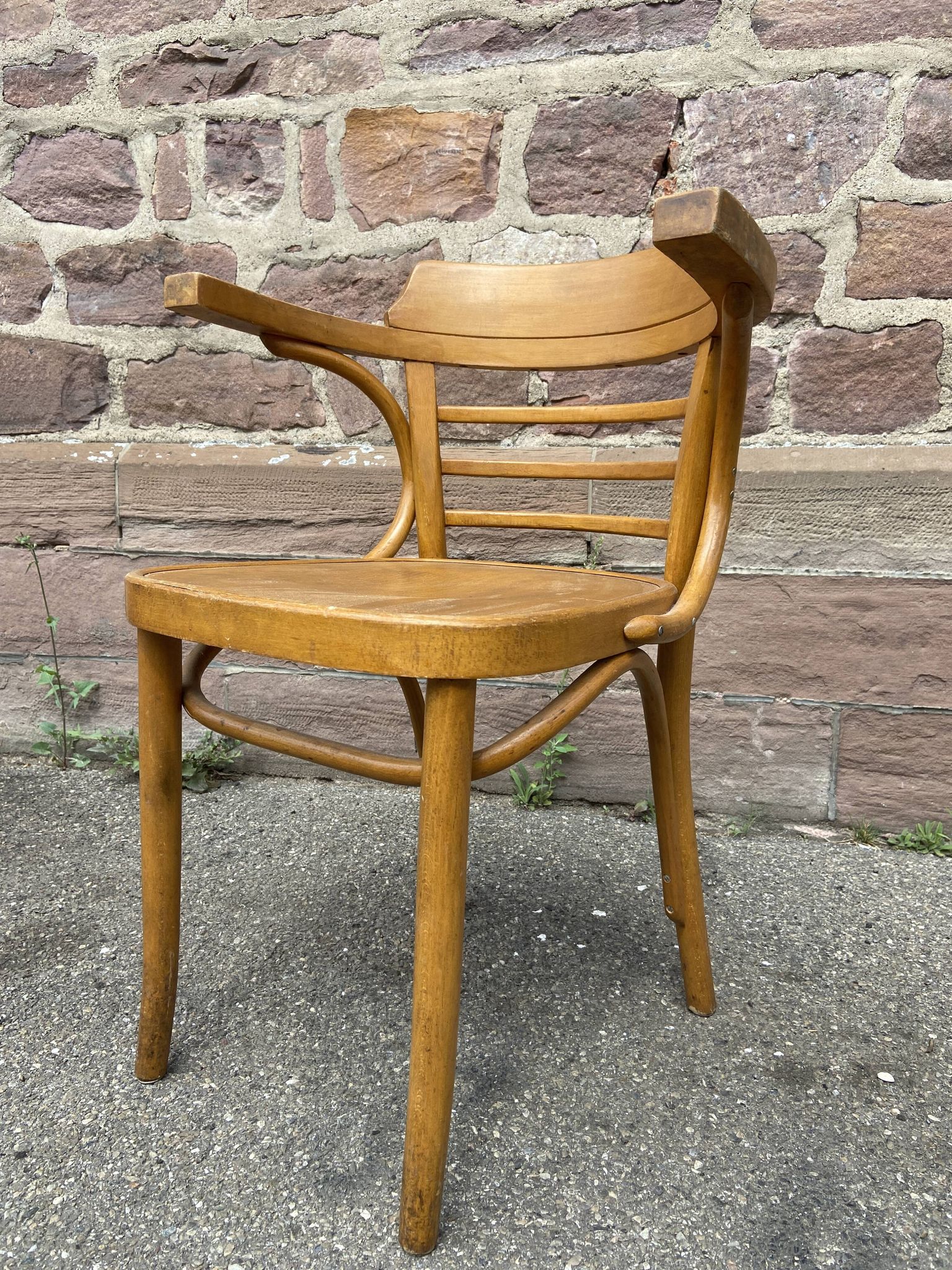 Office chair Curved wood Viennese type