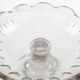 Biedermeier compote, transparent crystal, Czechia, 19th century