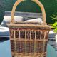 Vintage wicker basket