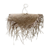 Raffia pendant light