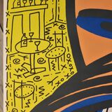 Poster "Willi"s Wine Bar" Boisrond - Memphis design -1985