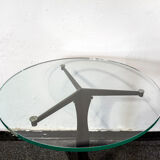 Iron and glass coffee table Italia Anni '80