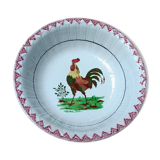 Plat de service, coq, Choisy-le-Roi