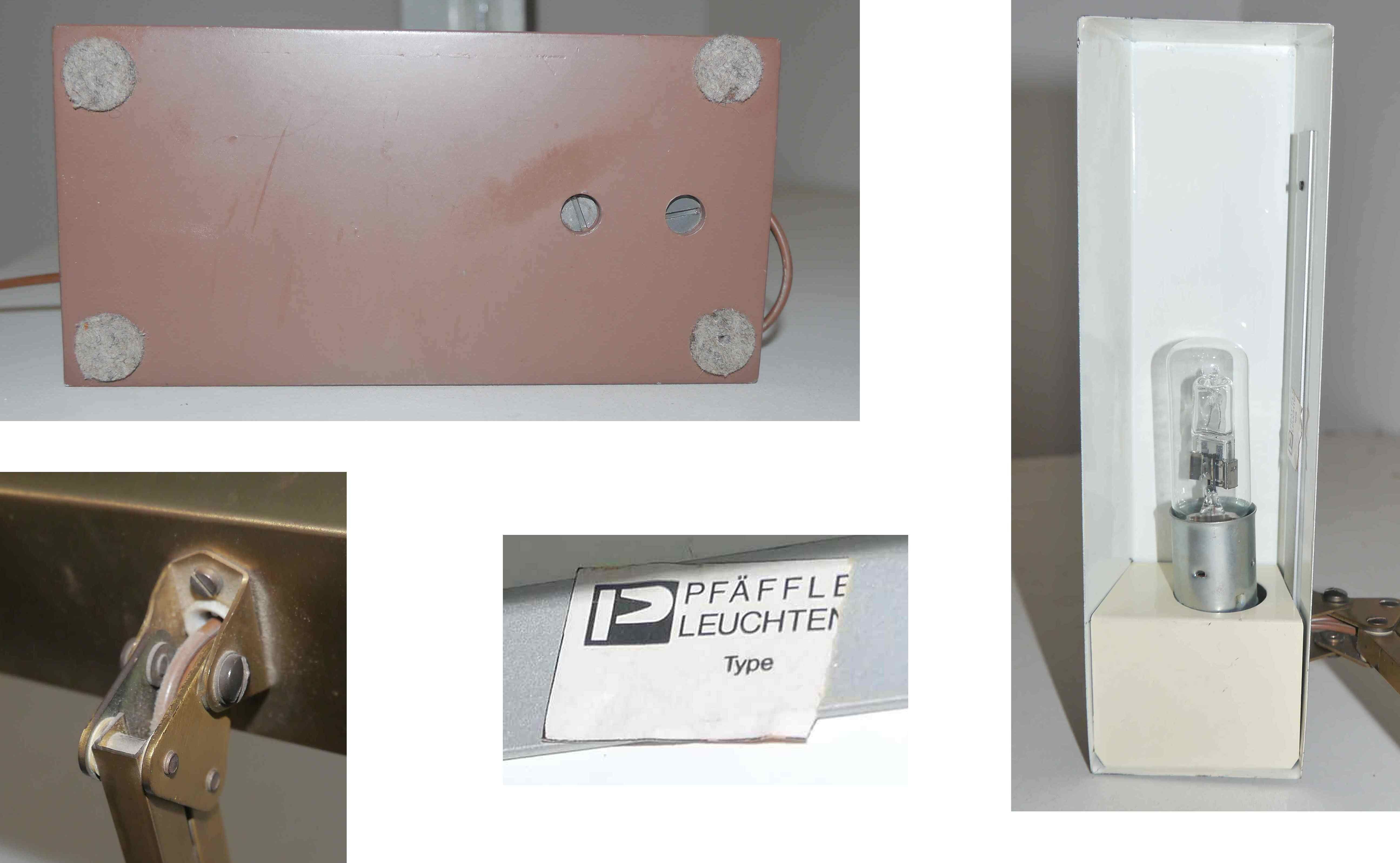 Desk lamp Pfäffle Leuchten type 823