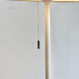 Pair of large lacquered metal lamps