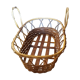 Retro wicker bassinet