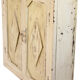 Art Deco wall cabinet in ancient Burmese teak