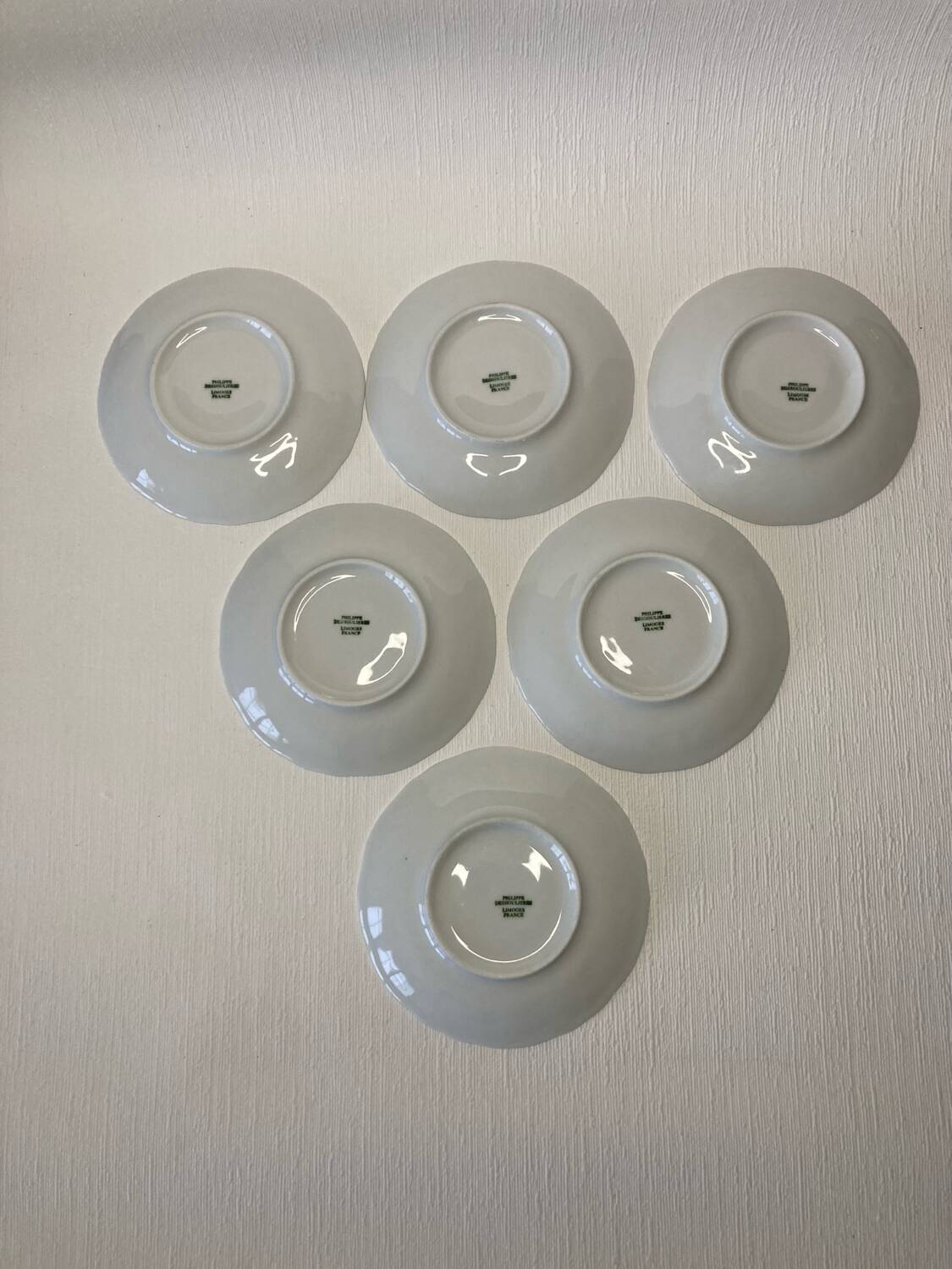 Philippe Deshoulières California Coffee Cups and Saucers