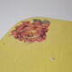 Wooden tabouret, hand-painted, vintage French Copy