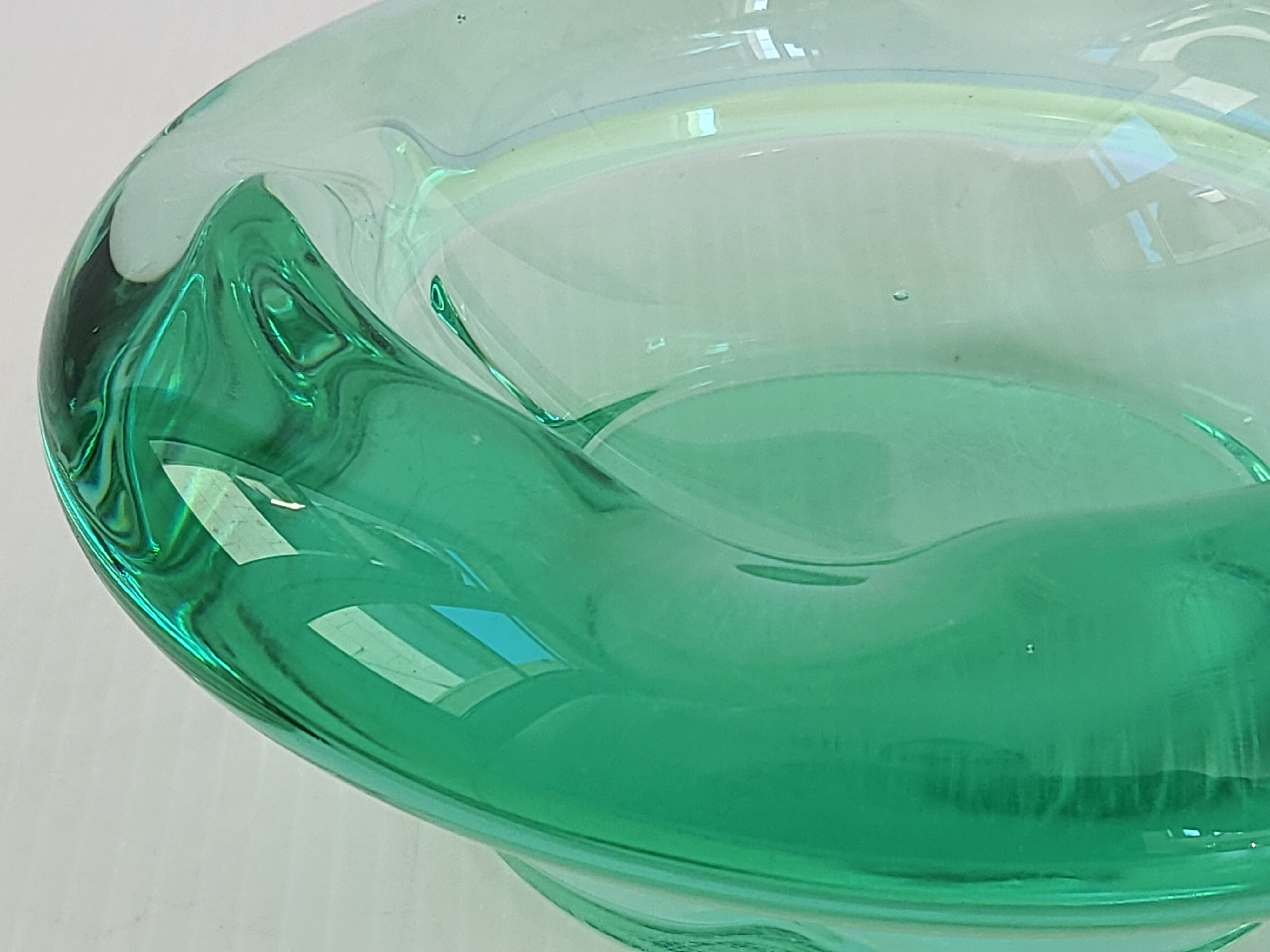 Vintage Murano glass ashtray