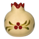 Mini vase en céramique beige d'Iznik Noël