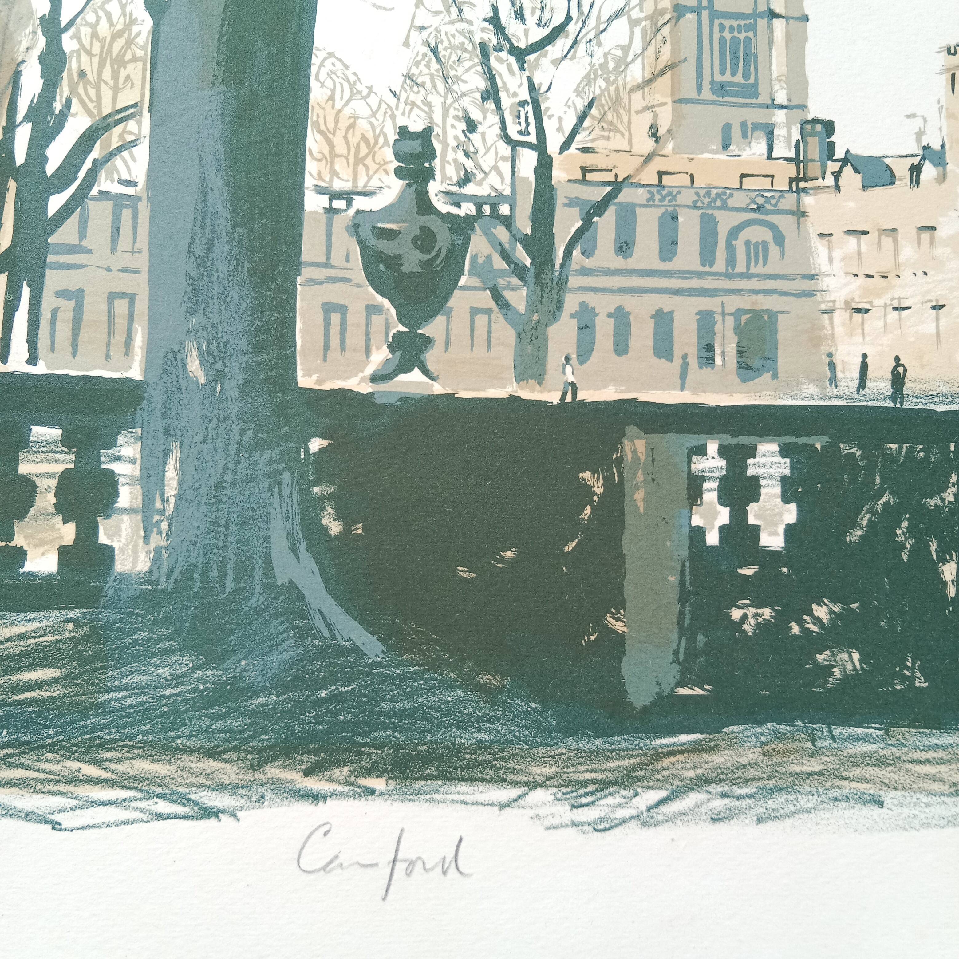 Edwin La Dell 1914-1970: Lithograph Canford England 46/75, 1959