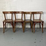 4 chaises bistrot Baumann