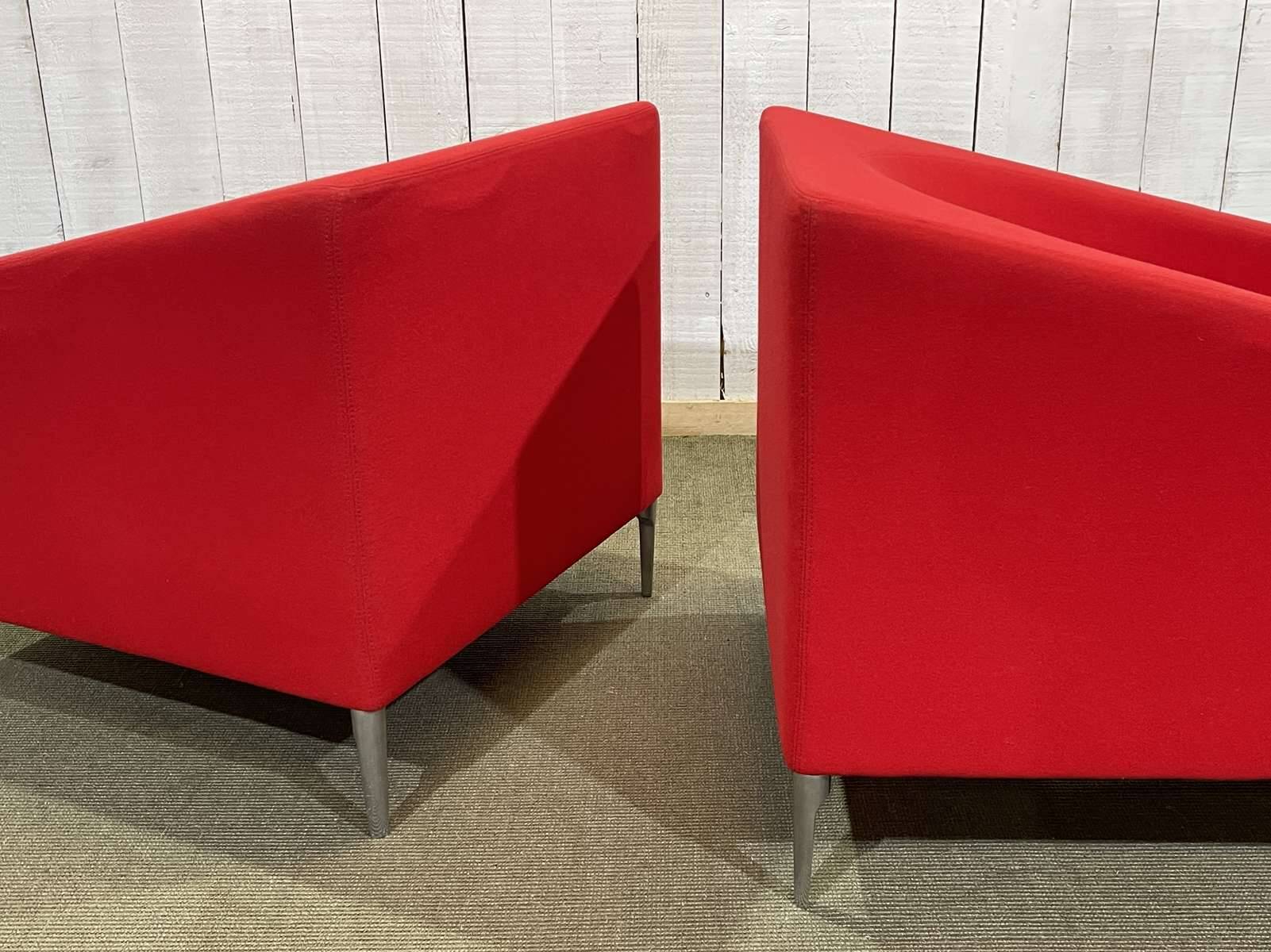 Pair of Seven armchairs by Michiel Van Der Kley for Artifort