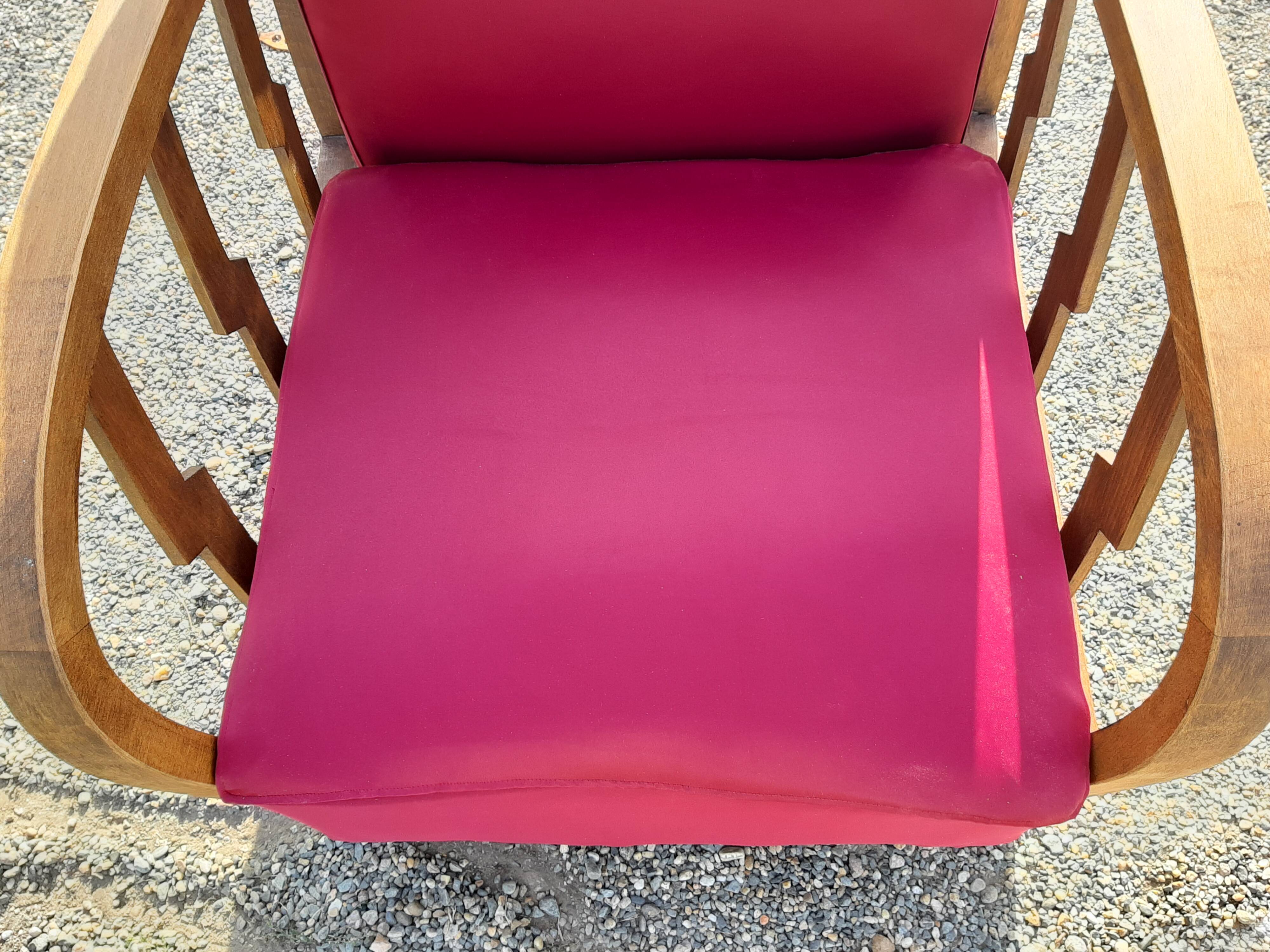 Fauteuil club dit " Maurice " des années 30