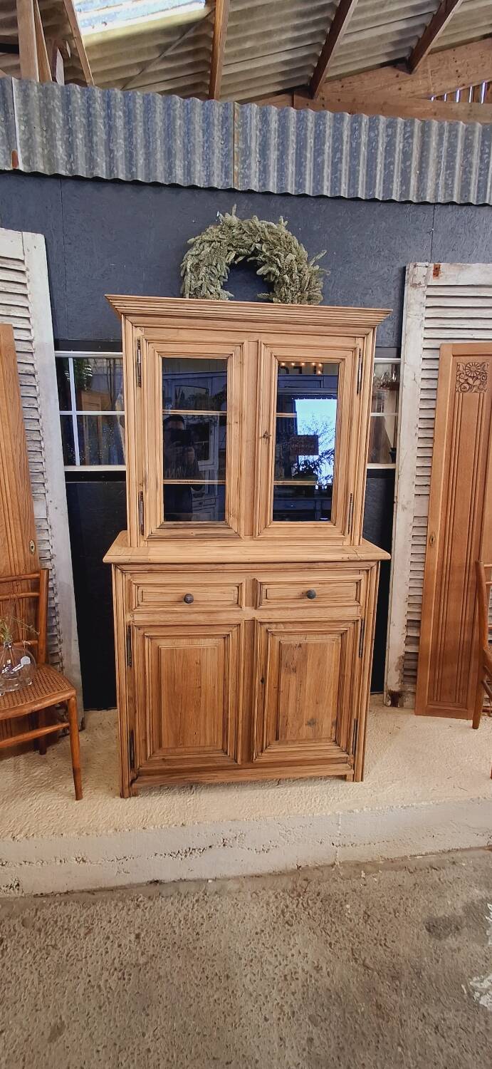 Antique two-body sideboard