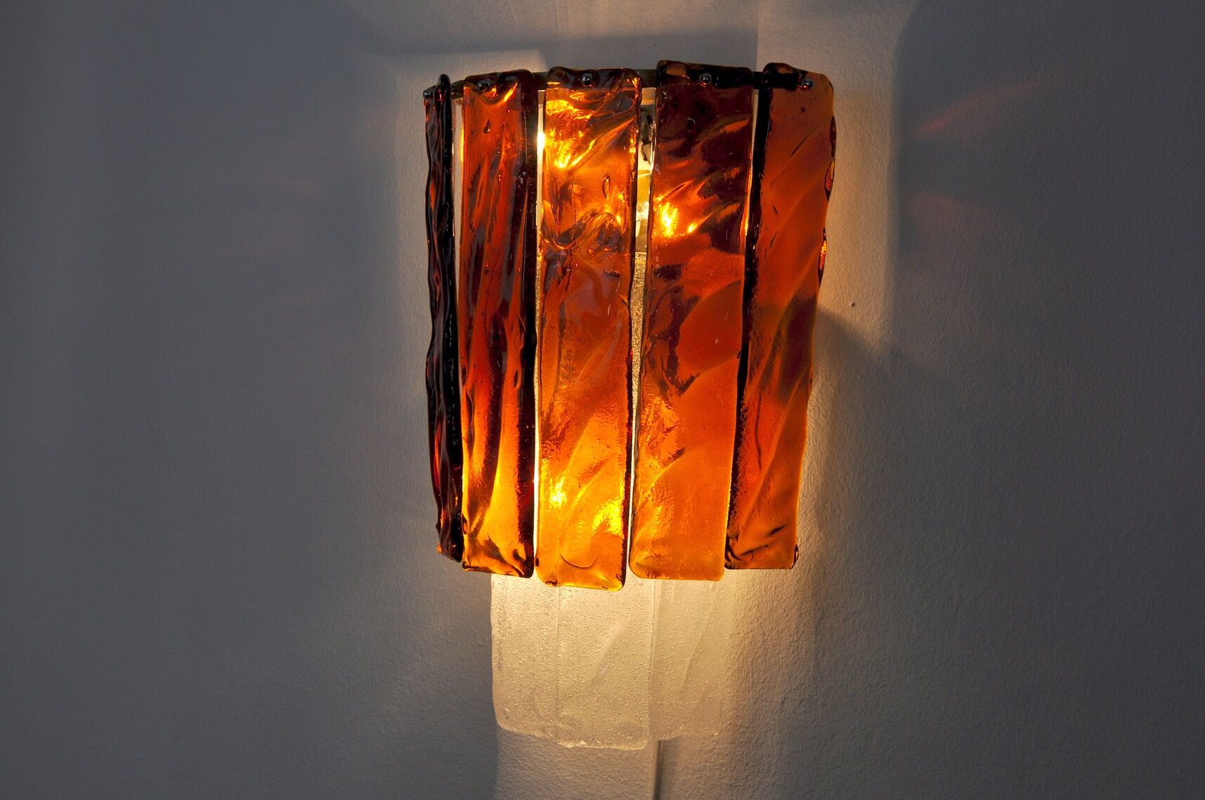 Sconce Poliarte by Albano Poli, 1970, Murano Italy