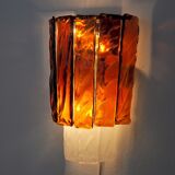 Sconce Poliarte by Albano Poli, 1970, Murano Italy