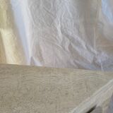 Table basse travertin up & up 1970 vintage