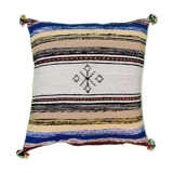 Moroccan multicolored Berber cushion
