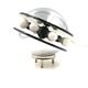Space age flying saucer Ufo table lamp, Italy 1970s