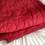 Wool inner butt bedspread