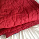 Wool inner butt bedspread