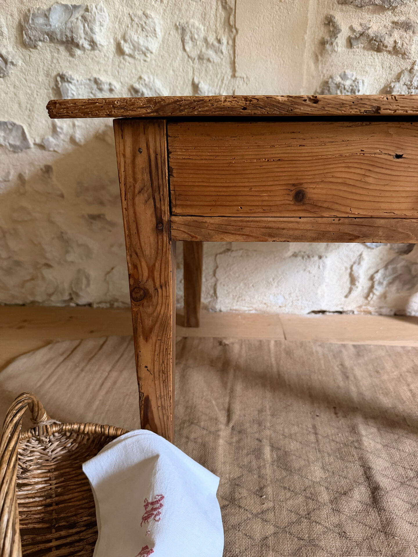 Renovated farmhouse coffee table