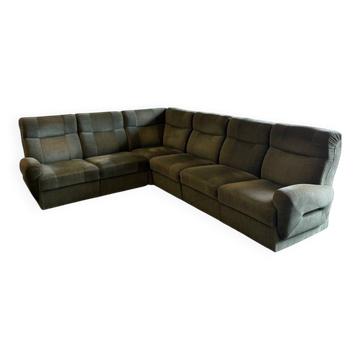 Vintage Rokke Velvet Modular. Sofa