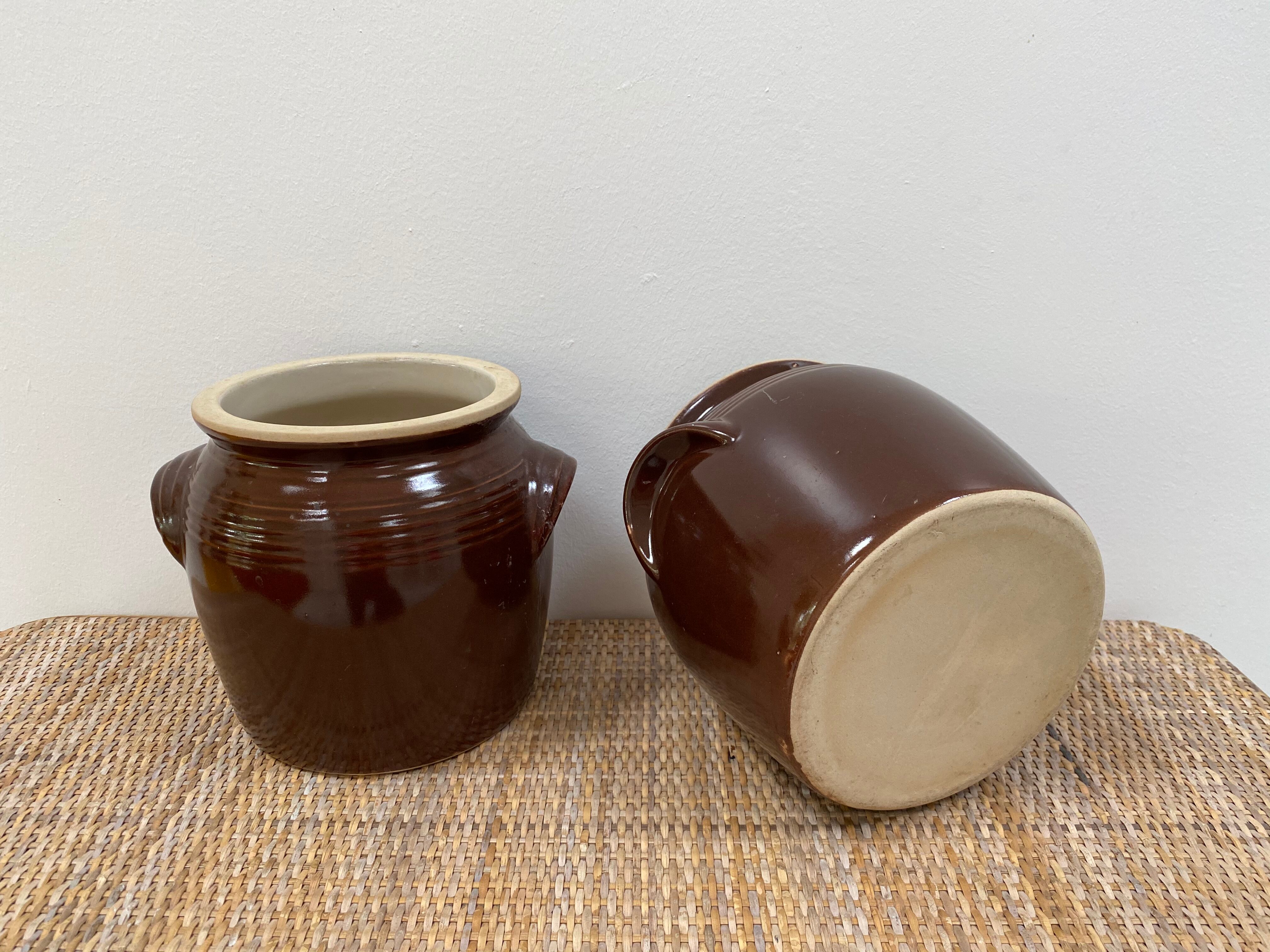 Old Gers candied sandstone pot