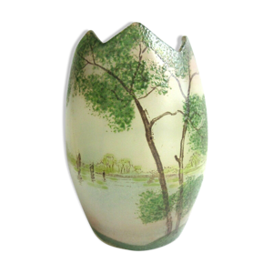 Vase ovoïde oeuf cassé