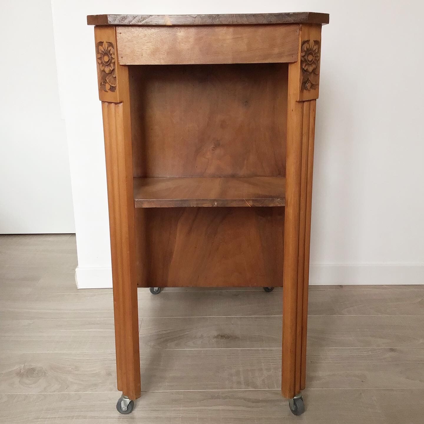 40s furniture on vintage wheels