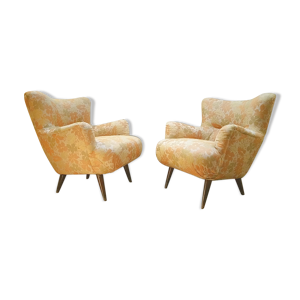 Paire de fauteuils design