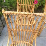 6 rattan chairs