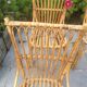 6 chaises en rotin