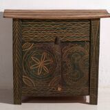Antique green primitive style chest of drawers (circa 1920) #71
