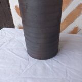Anthracite brown vase bottle