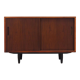 Buffet palissandre, design danois, années 1970, fabrication: Hundevad
